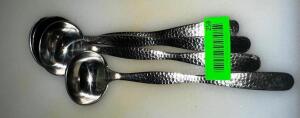 DESCRIPTION: (4) STAINLESS LADLES LOCATION: KITCHEN THIS LOT IS: SOLD BY THE PIECE QTY: 4