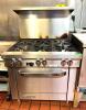 DESCRIPTION: 6-BURNER GAS RANGE WITH OVEN AND BACKSPLASH BRAND/MODEL: SOUTHBEND SIZE: 36" LOCATION: KITCHEN QTY: 1