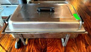 DESCRIPTION: FULL SIZE CHAFING DISH LOCATION: MAIN DINING QTY: 1