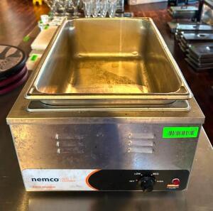 DESCRIPTION: COMMERCIAL COUNTERTOP FOOD WARMER BRAND/MODEL: NEMCO 6055A INFORMATION: 1200W LOCATION: MAIN DINING QTY: 1