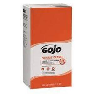 DESCRIPTION (1) PUMICE HAND CLEANER REFILL BRAND/MODEL GOJO NATURAL ORANGE #GOJ7556 ADDITIONAL INFORMATION RETAILS FOR $50.00 SIZE 5000 ML THIS LOT IS