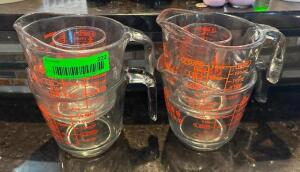 DESCRIPTION: (6) ASSORTED MEASURING CUPS LOCATION: BAR QTY: 6