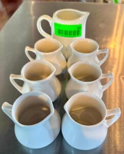 NAME: (6) - CREAMER CUPS DESCRIPTION: (6) - CREAMER CUPS LOCATION: MAIN DINING QTY: 1