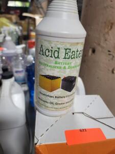 DESCRIPTION (2) BATTERY NEUTRALIZER AND DEGREASER BRAND/MODEL ACID EATER #1002-004 ADDITIONAL INFORMATION RETAILS FOR $50.00 TOTAL SIZE 32 OZ THIS LOT