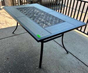 NAME: 67" PATIO TABLE DESCRIPTION: 67" PATIO TABLE LOCATION: PATIO QTY: 1