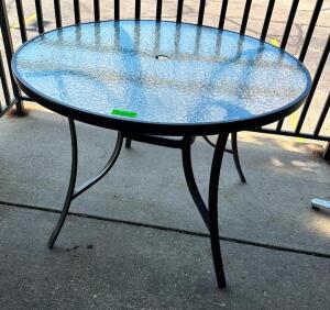 NAME: 42" PATIO TABLE DESCRIPTION: 42" PATIO TABLE LOCATION: PATIO QTY: 1