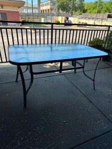 NAME: 60" PATIO TABLE DESCRIPTION: 60" PATIO TABLE LOCATION: PATIO QTY: 1