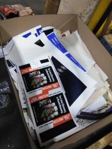 (1) BOX OF MISC. POSTERS