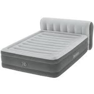 (1) AIR MATTRESS WITH HEADBOARD AND BUILT IN PUMP
