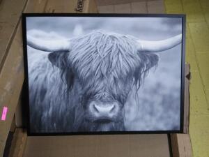 (1) WALL ART HANGING PRINT