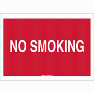 (3) NO SMOKING SIGN