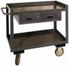 DESCRIPTION: (1) WORK UTILITY CART WITH 2 DRAWERS BRAND/MODEL: DURHAM INFORMATION: STEEL SIZE: 24" X 48" X 36" RETAIL$: $835.27 EA QTY: 1