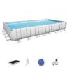 DESCRIPTION: (1) POOL SET BRAND/MODEL: BESTWAY #561BUE INFORMATION: RECTANGULAR SIZE: 31' X 16' X 52" RETAIL$: $1779.99 EA QTY: 1