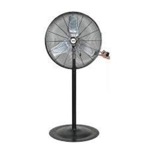 DESCRIPTION: (1) OSCILLATING WATERPROOF PEDESTAL FAN BRAND/MODEL: K TOOL INTERNATIONAL #KTI-77726 INFORMATION: BLACK SIZE: 24" RETAIL$: $359.00 EA QTY