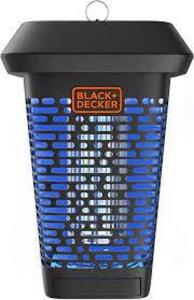 DESCRIPTION: (1) OUTDOOR BUG ZAPPER BRAND/MODEL: BLACK & DECKER INFORMATION: BLACK RETAIL$: $69.78 EA QTY: 1