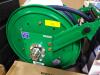 DESCRIPTION: (1) SPRING RETURN HOSE REEL BRAND/MODEL: SPEEDAIRE #31XG62 INFORMATION: GREEN SIZE: 100 FT (3/8 IN I.D.), 3/8 IN MNPT, 300 PSI MAX OP PRE - 2