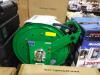 DESCRIPTION: (1) SPRING RETURN HOSE REEL BRAND/MODEL: SPEEDAIRE #31XG62 INFORMATION: GREEN SIZE: 100 FT (3/8 IN I.D.), 3/8 IN MNPT, 300 PSI MAX OP PRE - 5