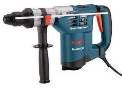 DESCRIPTION: (1) ROTARY HAMMER BRAND/MODEL: BOSCH #RH432VCQ INFORMATION: BLUE SIZE: 1-1/4" RETAIL$: $558.46 EA QTY: 1