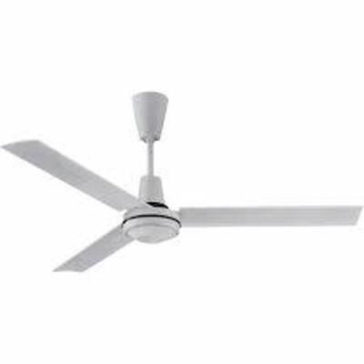 DESCRIPTION: (1) COMMERCIAL CEILING FAN BRAND/MODEL: QMARK #780U60 INFORMATION: WHITE SIZE: 48" BLADE RETAIL$: $223.99 EA QTY: 1