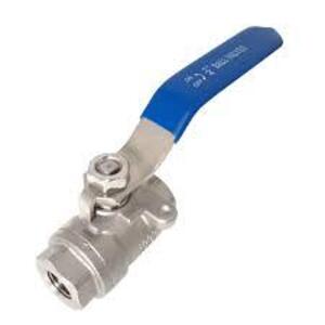 DESCRIPTION: (2) BALL VALVES BRAND/MODEL: FLOW+ #B06 INFORMATION: BLUE HANDLE SIZE: 1/2" RETAIL$: $81.92 EA QTY: 2