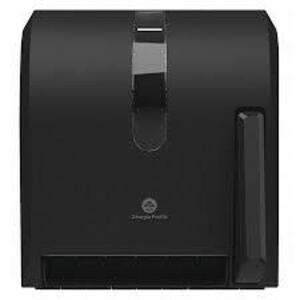 DESCRIPTION: (3) PUSH PADDLE ROLL TOWEL DISPENSER BRAND/MODEL: GEORGIA-PACIFIC #54338A INFORMATION: BLACK RETAIL$: $48.79 EA QTY: 3