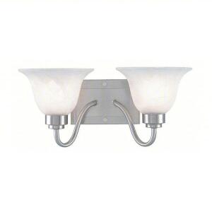 DESCRIPTION: (2) DECORATIVE LIGHT FIXTURE BRAND/MODEL: LUMAPRO #4UZH5 SIZE: 16" RETAIL$: $35.00 EA QTY: 2