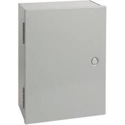 DESCRIPTION: (1) ENCLOSURE BRAND/MODEL: NVENT #A20N16BLP INFORMATION: GRAY SIZE: 20X16X8.62" RETAIL$: $488.53 EA QTY: 1