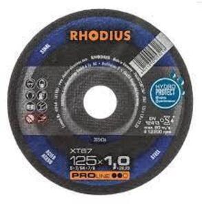 DESCRIPTION: (2) CASES OF (10) GRINDING WHEEL BRAND/MODEL: RHODIUS/209707 INFORMATION: FOR USE WITH: CAST IRON/TYPE: 27 SIZE: 9" X 1/4" RETAIL$: 17.00