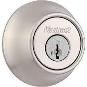 DESCRIPTION: (2) COMMERCIAL DEADBOLT BRAND/MODEL: MEDECO DOOR LOCK RETAIL$: $169.54 EA QTY: 2