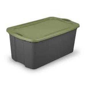 DESCRIPTION: (1) CASE OF (4) STORAGE TOTES BRAND/MODEL: STERILITE #1460 SIZE: 120 QT RETAIL$: $76.00 EA QTY: 1