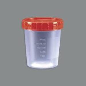 DESCRIPTION: (1) CASE OF (500) SPECIMEN CUP SIZE: 4 OZ RETAIL$: $152.00 EA QTY: 1