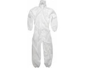 DESCRIPTION: (1) CASE OF (24) COVERALLS BRAND/MODEL: 107KGS INFORMATION: WHITE SIZE: SIZE 5XL RETAIL$: $52.00 TOTAL QTY: 1