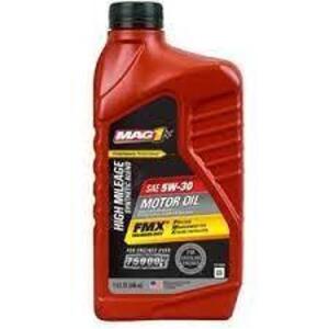 (4) SYNTHETIC BLEAND HIGH MILLEAGE MOTOR OIL