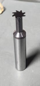 (1) SOLID CARBIDE WOODRUFF KEYSEAT CUTTER