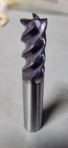 (2) SOLID CARBIDE SQ END MILL