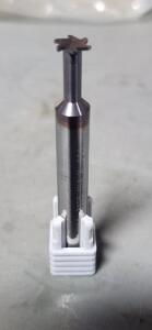 (6) SOLID CARBIDE CORNER RADIUS END MILLS