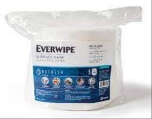 DESCRIPTION: (2) DISINFECTING WIPES BRAND/MODEL: EVERWIPE #56KE17 SIZE: 900 WIPES PER BAG RETAIL$: $50.00 EA QTY: 2