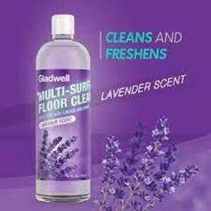 DESCRIPTION: (12) MULTI SURFACE FLOOR CLEANER BRAND/MODEL: GLADWELL INFORMATION: LAVENDER SIZE: 17 OZ RETAIL$: $13.78 EA QTY: 12