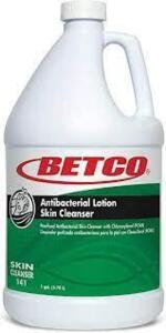 DESCRIPTION: (4) ANTIBACTERIAL LOTION SKIN CLEANSER BRAND/MODEL: BETCO SIZE: 1 GALLON RETAIL$: $20.79 EA QTY: 4