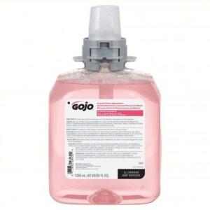 DESCRIPTION: (4) FOAM HAND SOAP BRAND/MODEL: GOJO #56JM27 INFORMATION: CRANBERRY SIZE: 1250 ML RETAIL$: $30.00 EA QTY: 4