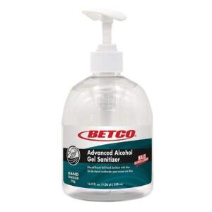 DESCRIPTION: (12) ADVANCED ALCOHOL GEL SANITIZER BRAND/MODEL: BETCO SIZE: 16.9 FL OZ RETAIL$: $8.20 EA QTY: 12