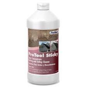 DESCRIPTION: (6) SUPER CONCENTRATE ROOFING AND SIDING CLEANER BRAND/MODEL: PROTOOL STICKY INFORMATION: LEMON SCENT SIZE: 1 PT RETAIL$: $10.00 EA QTY: