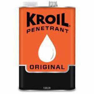 DESCRIPTION: (1) PENETRATING LUBRICANT BRAND/MODEL: KROIL #797A54 SIZE: 1 GALLON RETAIL$: $181.75 EA QTY: 1