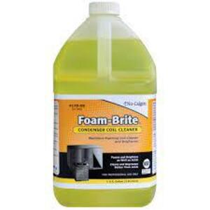 DESCRIPTION: (1) CONDENSER COIL CLEANER BRAND/MODEL: FOAM BRITE NU CALGON SIZE: 1 GALLON RETAIL$: $44.93 EA QTY: 1