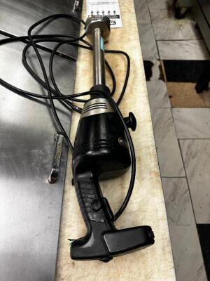 DESCRIPTION: WARING IMMERSION BLENDER BRAND / MODEL: WARING LOCATION: KITCHEN QTY: 1