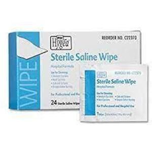 (6) CASES OF (24) PACKS OF STERILE SALINE WIPE