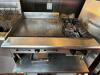 DESCRIPTION: 24" GAS GRIDDLE W/ TWO BURNER RANGE COMBO ADDITIONAL INFORMATION NATURAL GAS LOCATION: KITCHEN QTY: 1 - 2