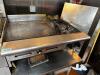 DESCRIPTION: 24" GAS GRIDDLE W/ TWO BURNER RANGE COMBO ADDITIONAL INFORMATION NATURAL GAS LOCATION: KITCHEN QTY: 1 - 3