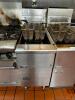 DESCRIPTION: 40 LB. PITCO FRIALATOR DEEP FRYER BRAND / MODEL: PITCO FRIALATOR ADDITIONAL INFORMATION W/ (2) BASKETS LOCATION: KITCHEN QTY: 1