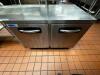 DESCRIPTION: NORLAKE 48" TWO DOOR WORK TOP COOLER BRAND / MODEL: NORLAKE ADDITIONAL INFORMATION 115 VOLT, 1 PHASE LOCATION: KITCHEN QTY: 1